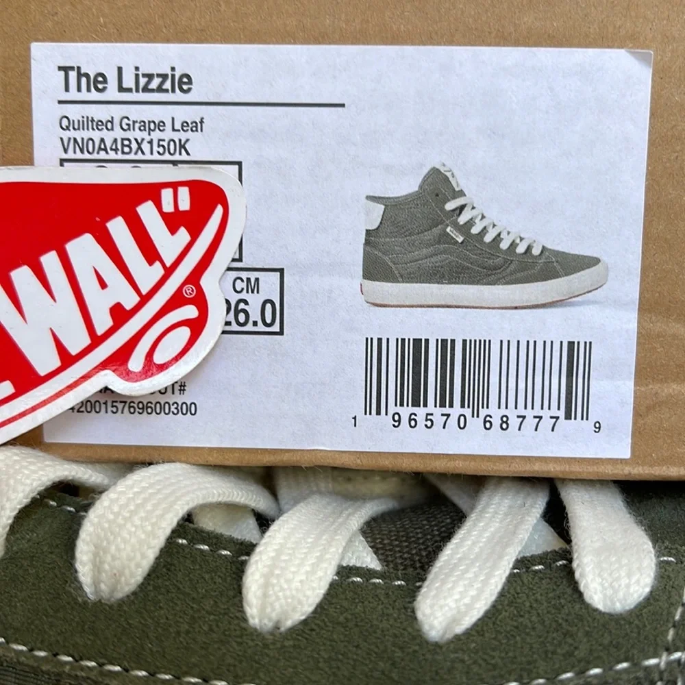 Vans Men’s The Lizzie
Quilted Grape Leaf
VN0A4BX150K
Sneakers - Picture 16 of 16